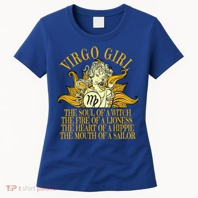 Virgo August And September Birthday Zodiac Cool Gift Women's T-Shirt