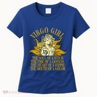 Virgo August And September Birthday Zodiac Cool Gift Women's T-Shirt thumb 0