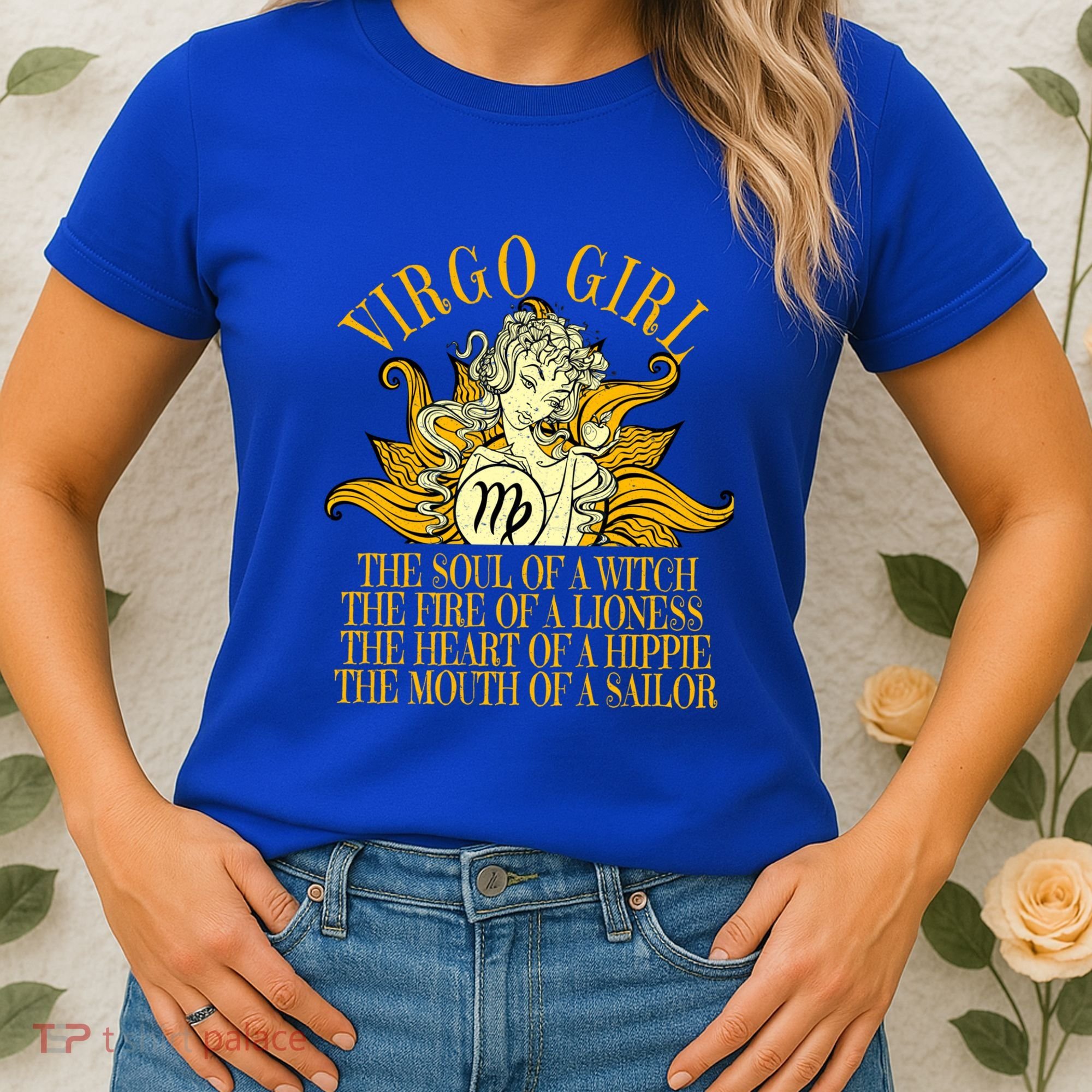Virgo August And September Birthday Zodiac Cool Gift Women's T-Shirt