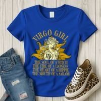 Virgo August And September Birthday Zodiac Cool Gift Women's T-Shirt thumb 3