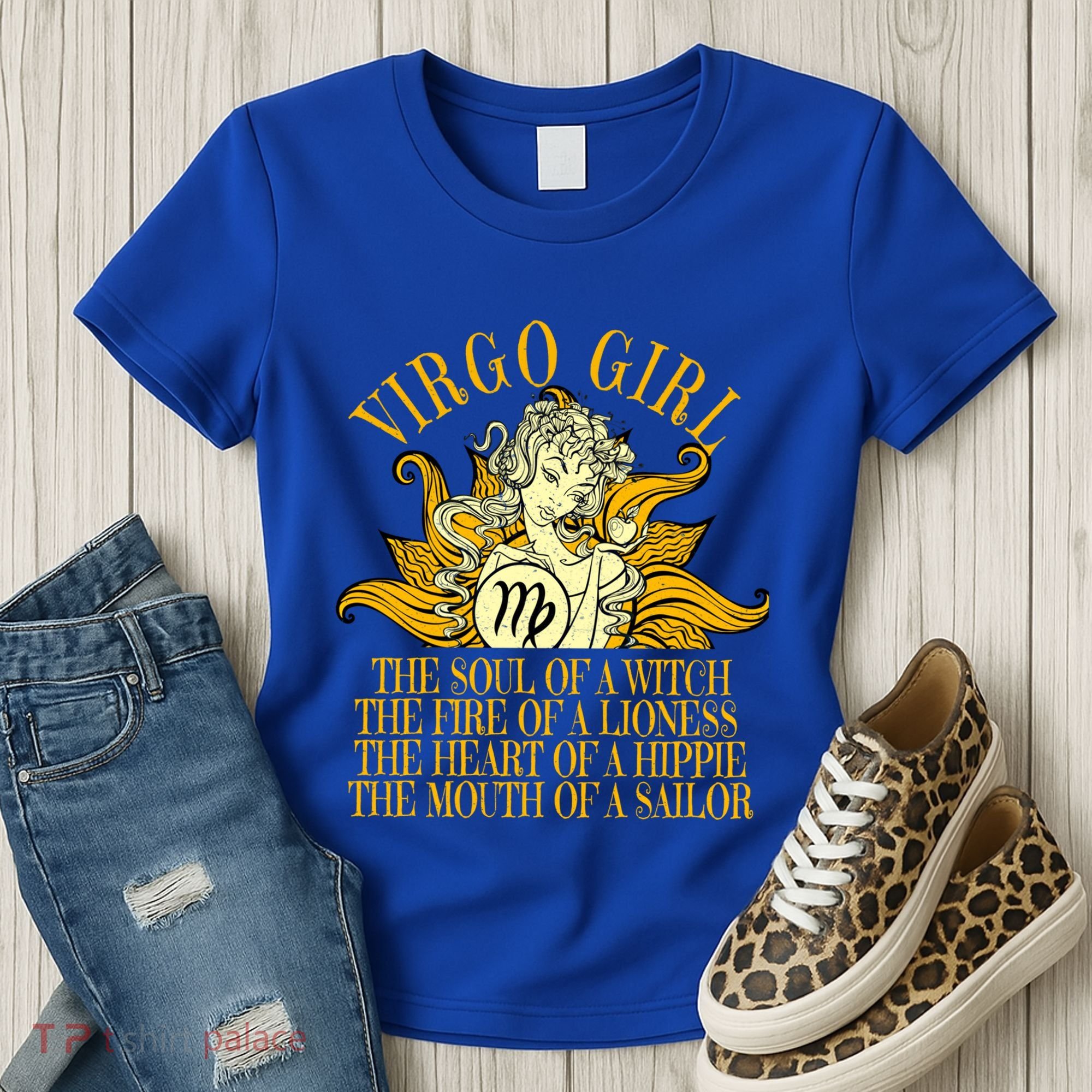 Virgo August And September Birthday Zodiac Cool Gift Women's T-Shirt