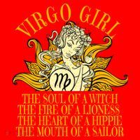 Virgo August And September Birthday Zodiac Cool Gift Santa Hat thumb 1