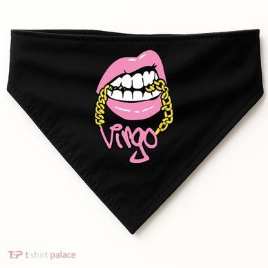 Virgo August And September Birthday USA-Made Doggie Bandana