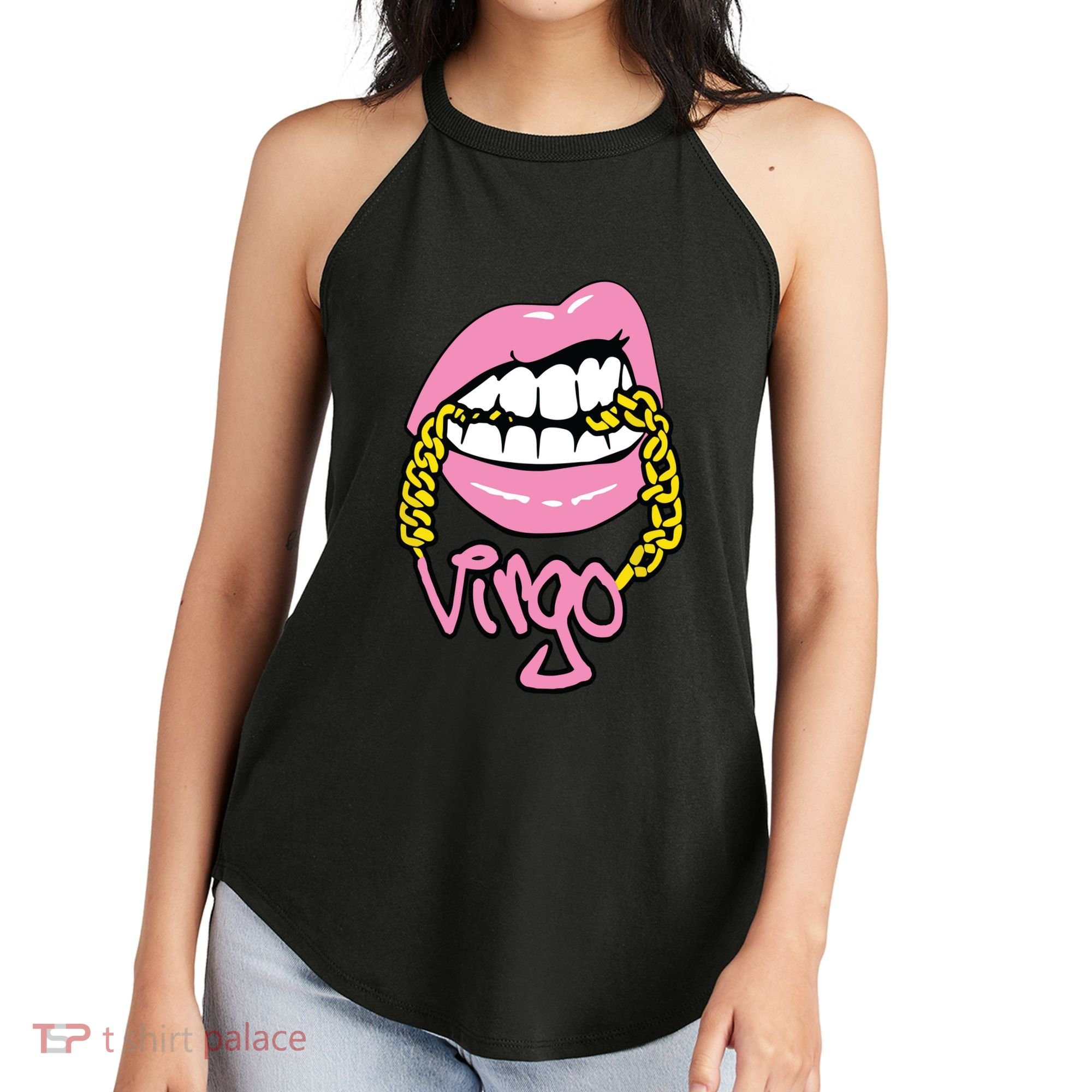 Virgo August And September Birthday Women's Perfect Tri Rocker Tank