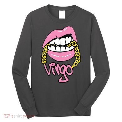 Virgo August And September Birthday Long Sleeve Shirt