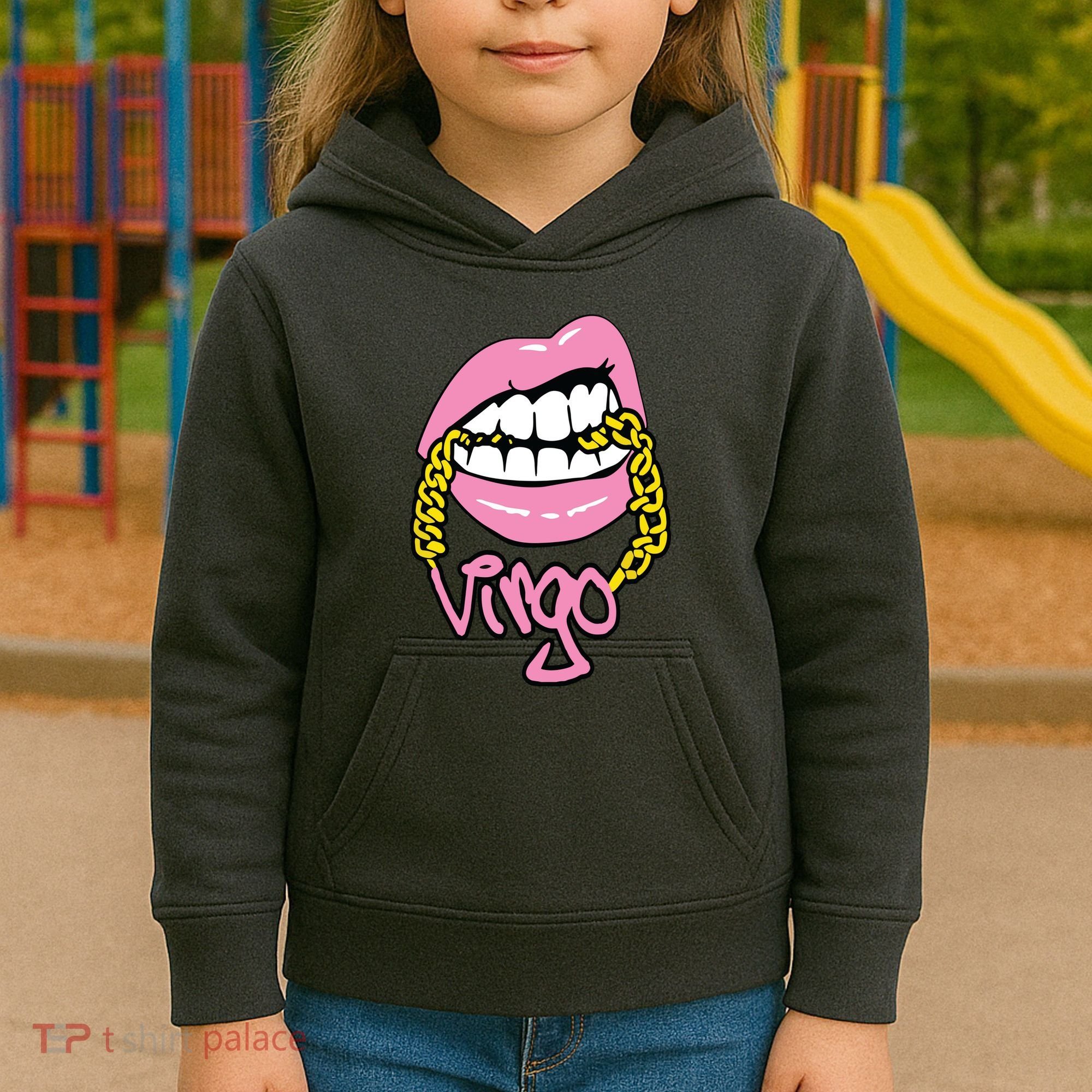 Virgo August And September Birthday Kids Hoodie