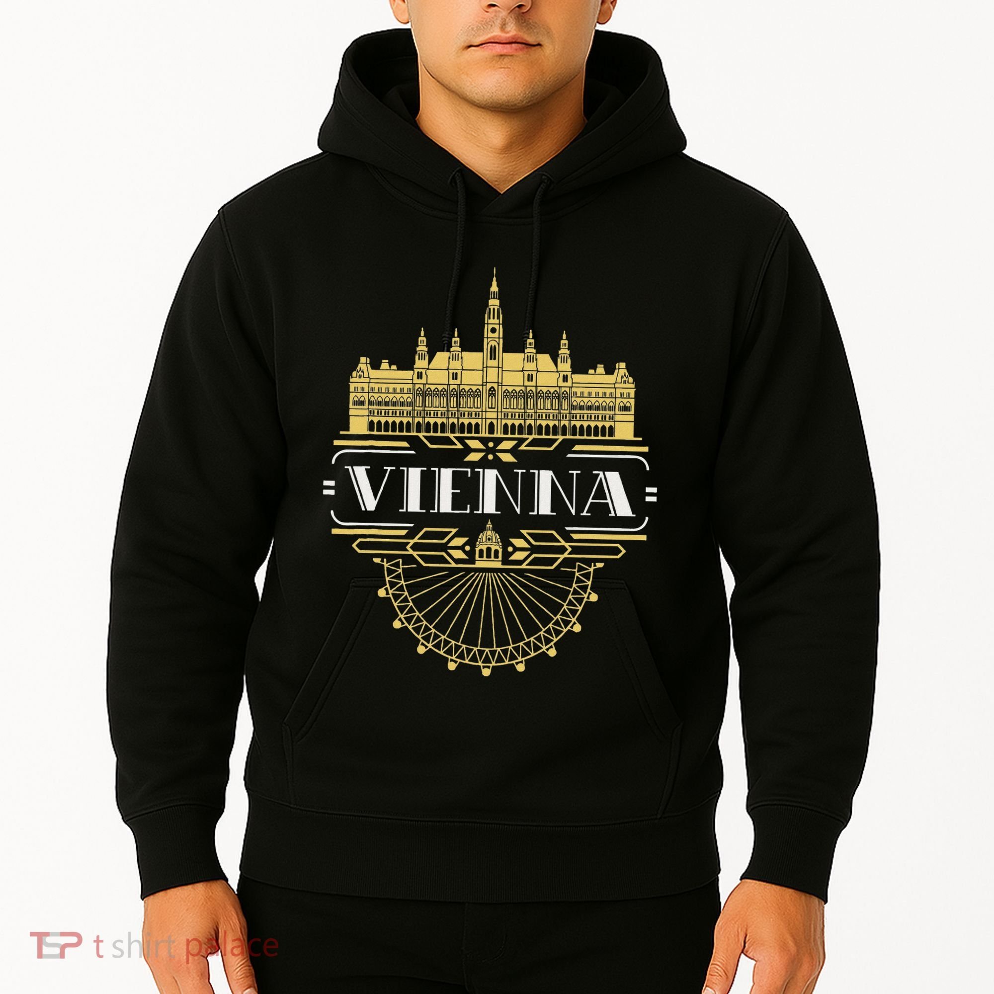 Vienna Austria Art Deco Souvenir Hoodie