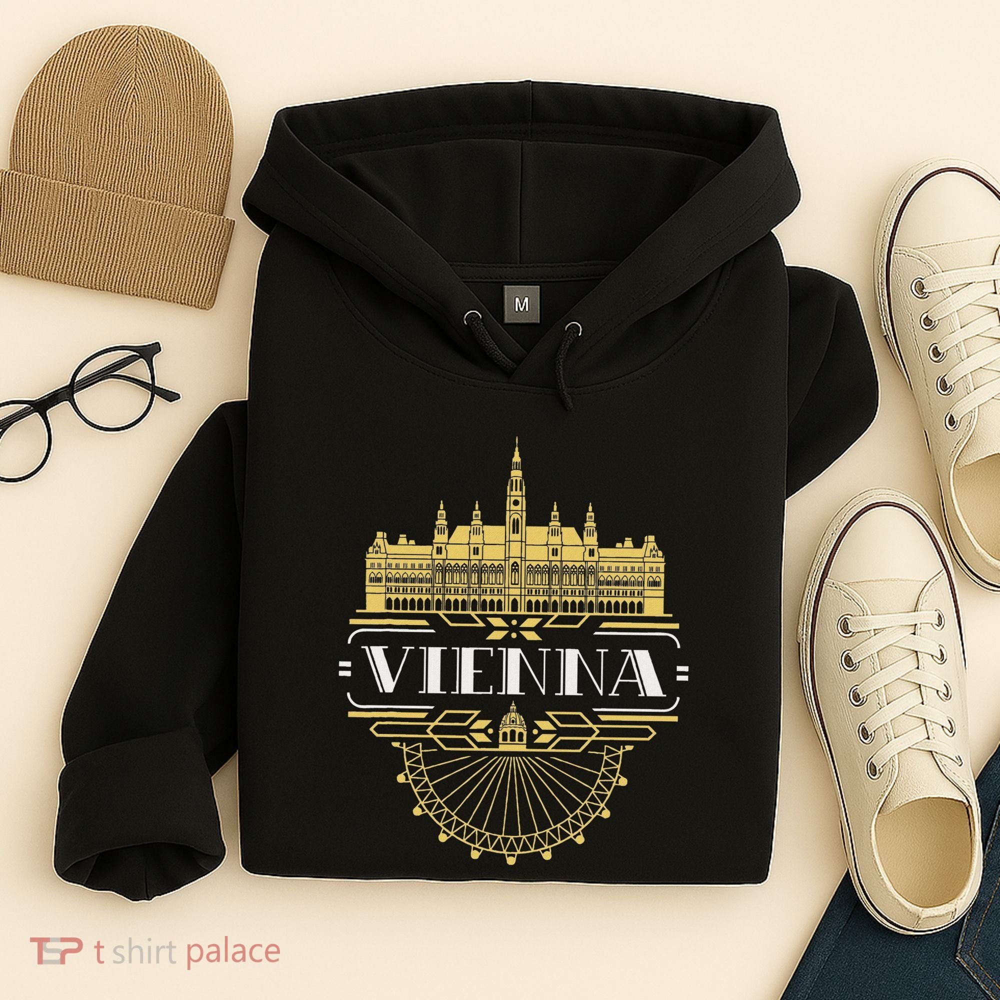 Vienna Austria Art Deco Souvenir Hoodie