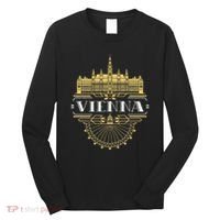 Vienna Austria Art Deco Souvenir Long Sleeve Shirt thumb 0