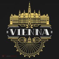 Vienna Austria Art Deco Souvenir Long Sleeve Shirt thumb 2