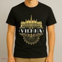 Vienna Austria Art Deco Souvenir T-Shirt thumb 3