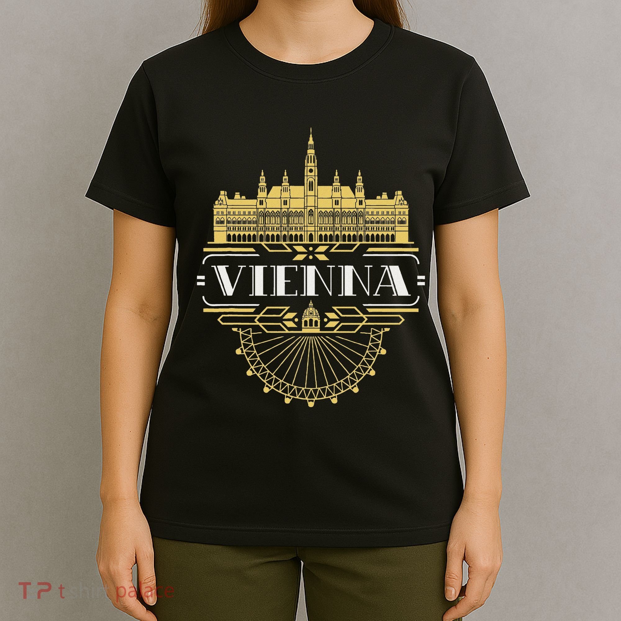 Vienna Austria Art Deco Souvenir T-Shirt