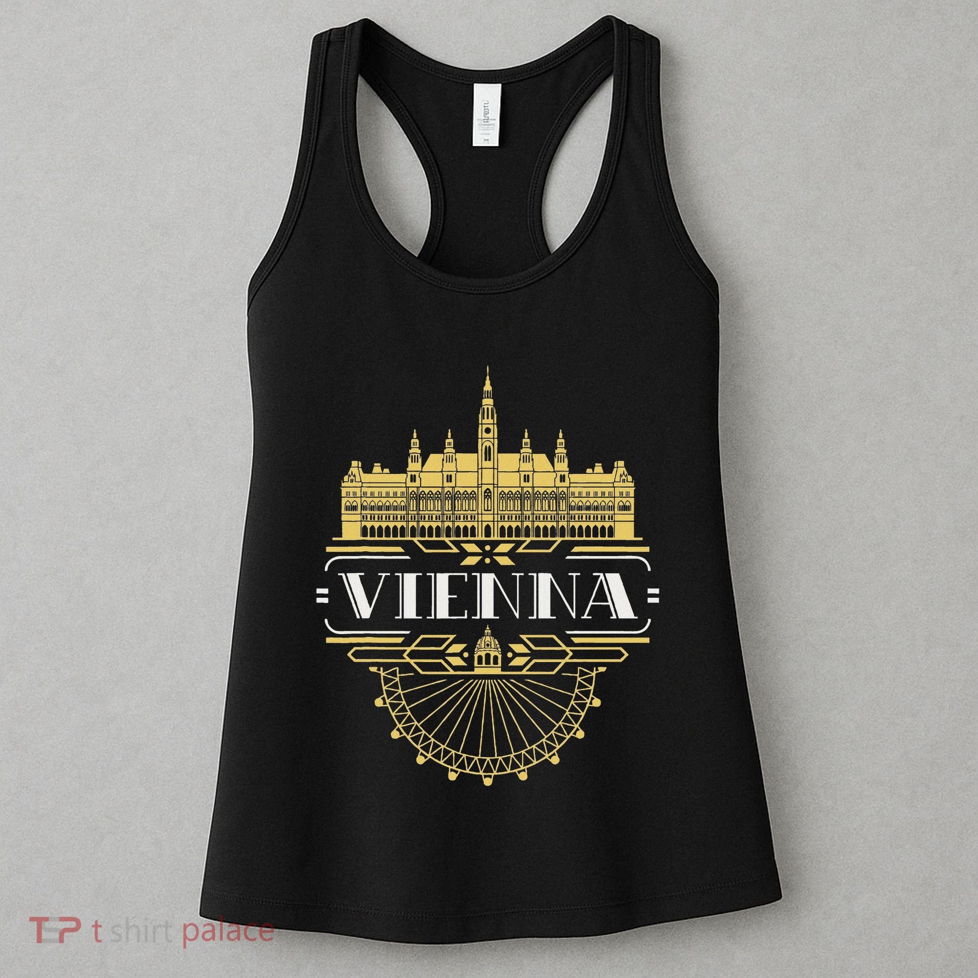 Vienna Austria Art Deco Souvenir Women's Tank Top