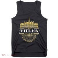 Vienna Austria Art Deco Souvenir Tank Top thumb 0