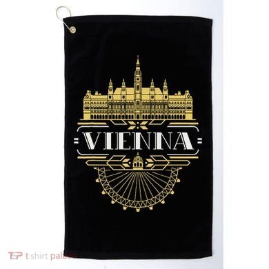 Vienna Austria Art Deco Souvenir Golf Towel