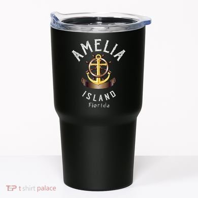Vintage Athletic Amelia Island Florida Tumbler