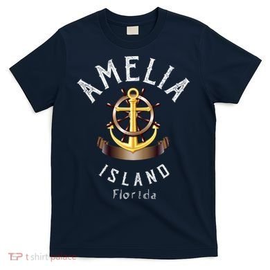 Vintage Athletic Amelia Island Florida T-Shirt