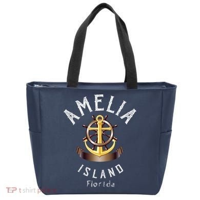 Vintage Athletic Amelia Island Florida Tote Bag