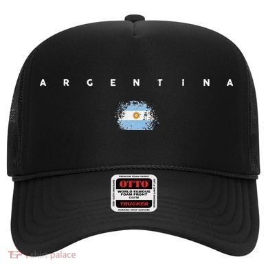 Vintage Argentina Argentinian Flag Pride soccer player Hat