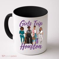 Vacationing African American Black Women Trip Houston Coffee Mug thumb 0