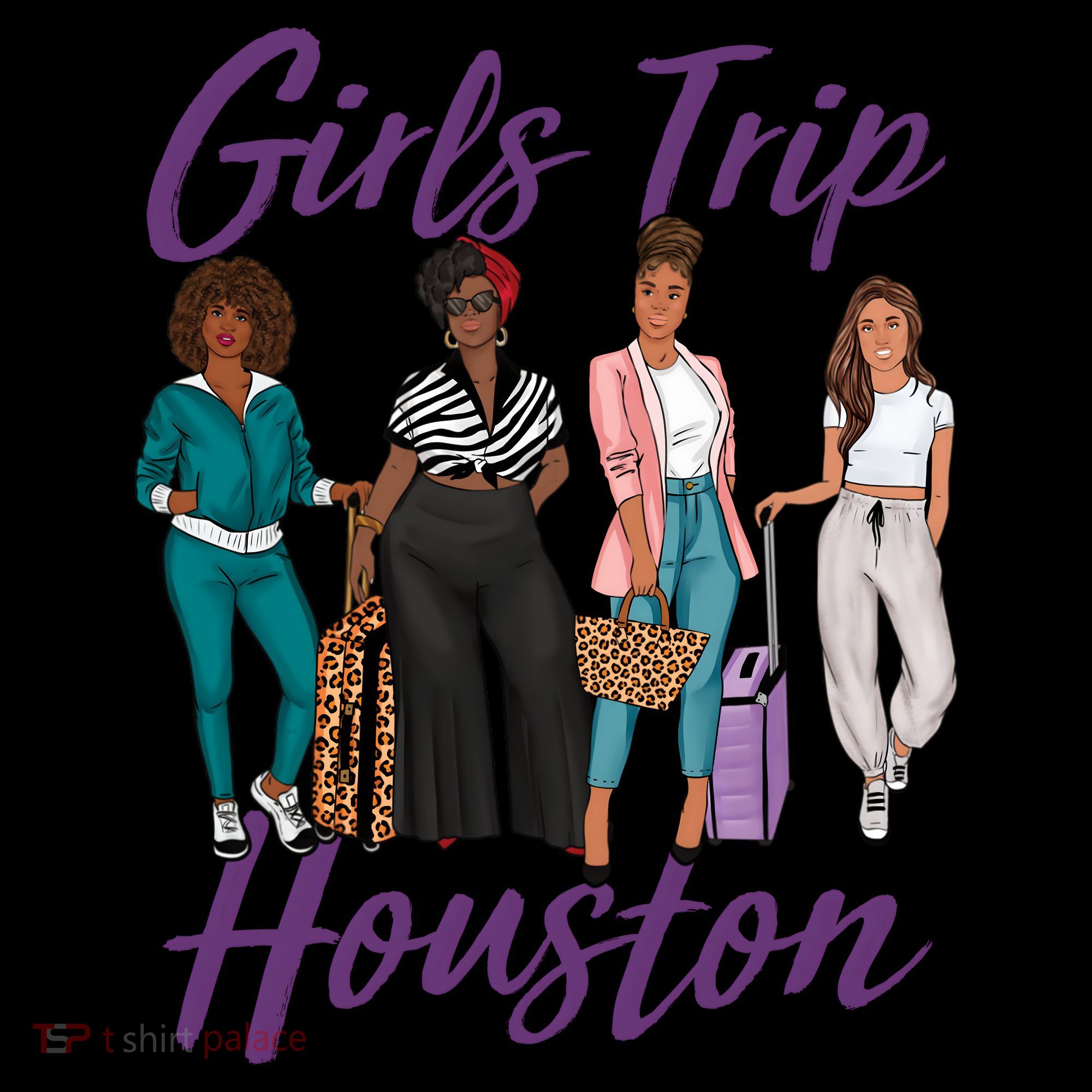 Vacationing African American Black Women Trip Houston Coffee Mug