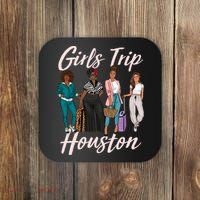 Vacationing African American Black Women Trip Houston Coaster thumb 0