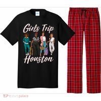 Vacationing African American Black Women Trip Houston Pajama Set thumb 0