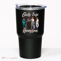 Vacationing African American Black Women Trip Houston Tumbler thumb 0