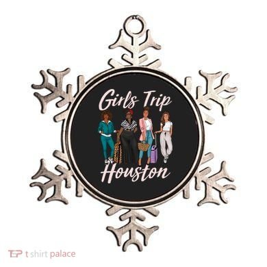 Vacationing African American Black Women Trip Houston Ornament
