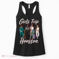 Vacationing African American Black Women Trip Houston Women's Tank Top thumb 0