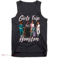 Vacationing African American Black Women Trip Houston Tank Top thumb 0
