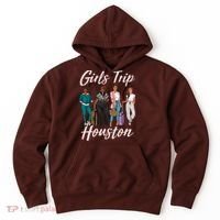 Vacationing African American Black Women Trip Houston Hoodie thumb 0