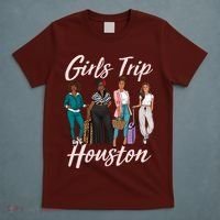 Vacationing African American Black Women Trip Houston T-Shirt thumb 5