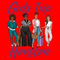 Vacationing African American Black Women Trip Houston Santa Hat thumb 1