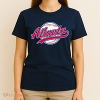 Vintage Atlanta Baseball T-Shirt thumb 4