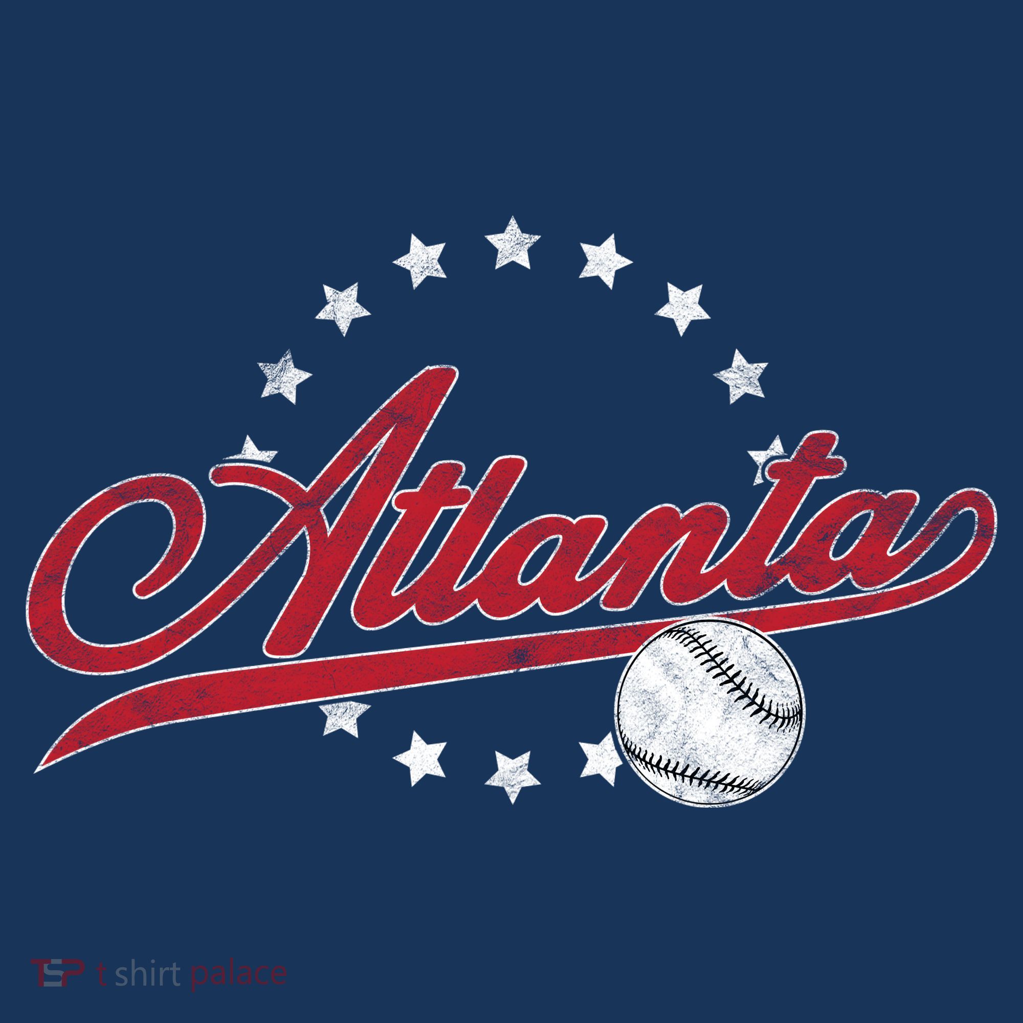 Vintage Atlanta Baseball T-Shirt