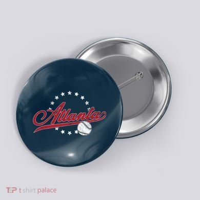 Vintage Atlanta Baseball Button