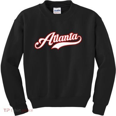 Vintage Atlanta Baseball Atl G.A.M.E.D.A.Y Kids Sweatshirt