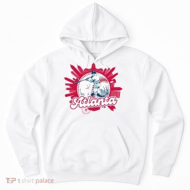 Vintage Atlanta Baseball Hoodie