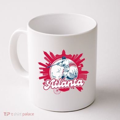 Vintage Atlanta Baseball Coffee Mug