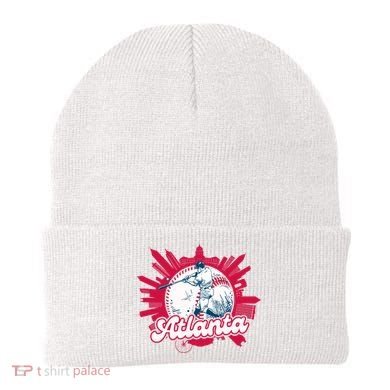Vintage Atlanta Baseball Beanie