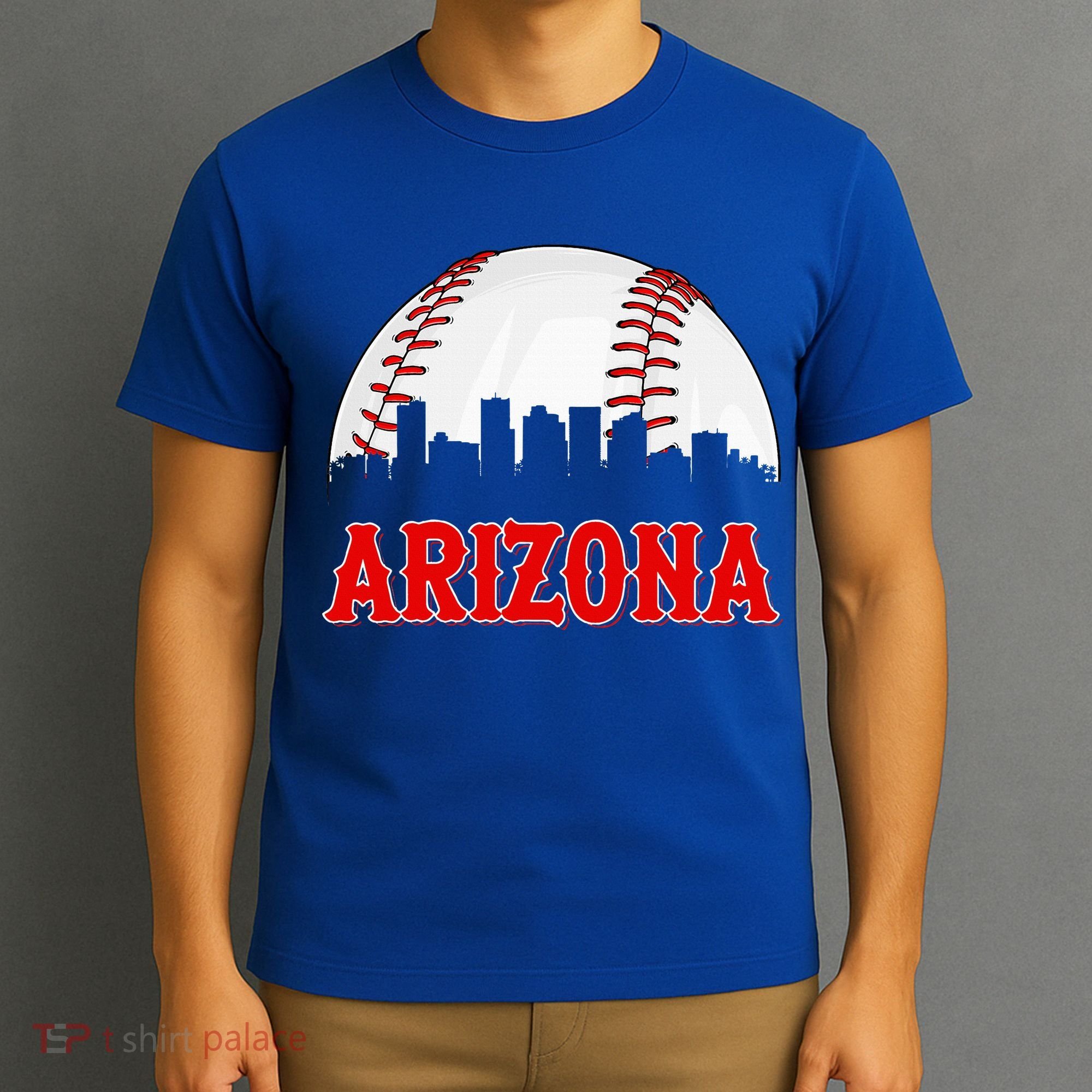 Vintage Arizona Baseball Player And Fans T-Shirt