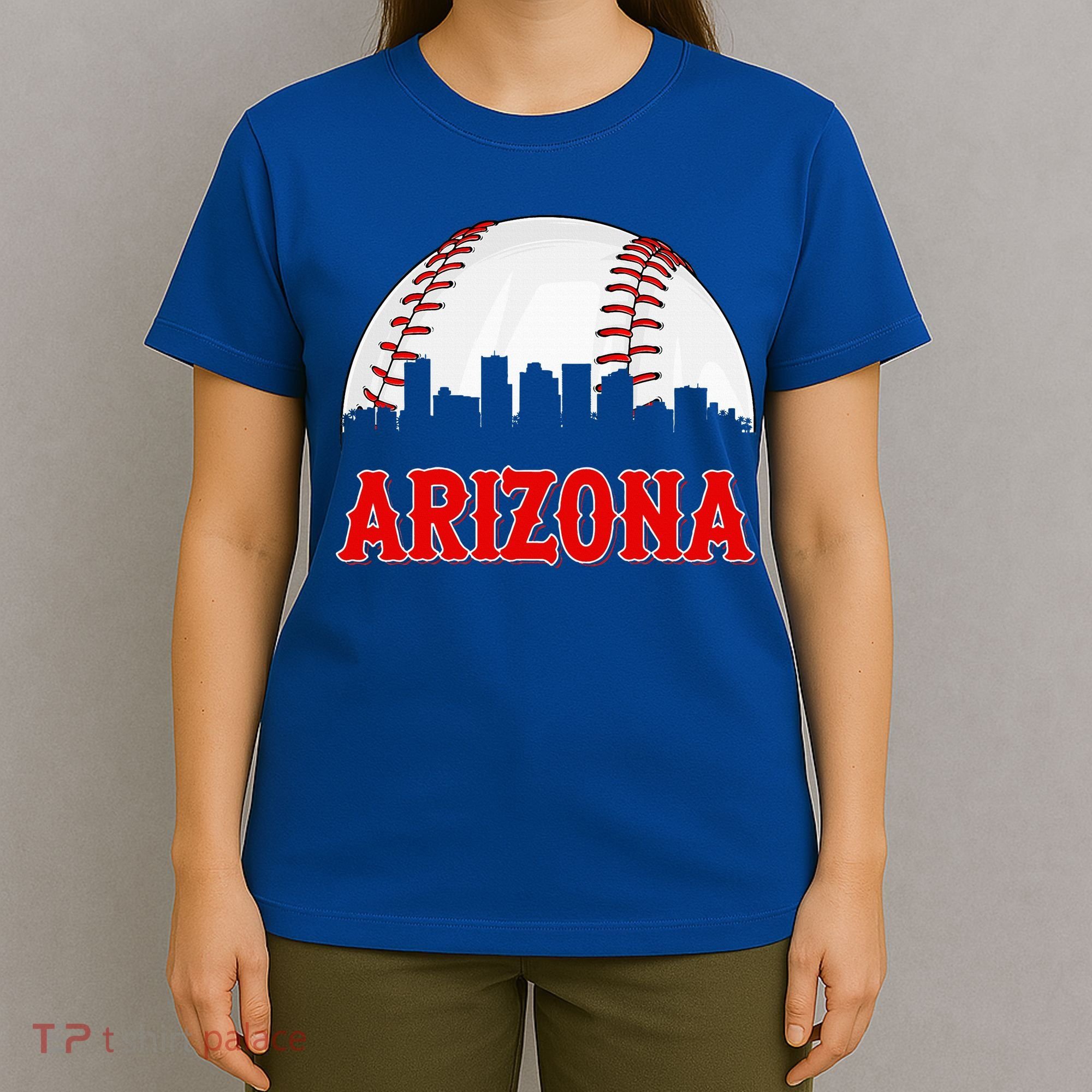 Vintage Arizona Baseball Player And Fans T-Shirt