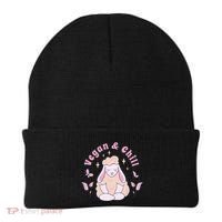 Vegan And Chill Sheep Beanie thumb 0