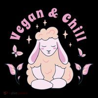 Vegan And Chill Sheep Women's Tank Top thumb 5