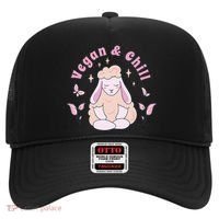 Vegan And Chill Sheep Hat thumb 0