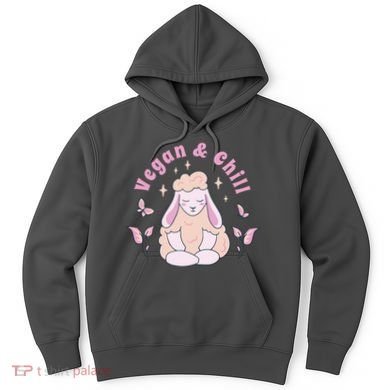 Vegan And Chill Sheep Hoodie