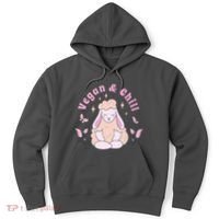 Vegan And Chill Sheep Hoodie thumb 0