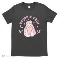 Vegan And Chill Sheep T-Shirt thumb 0