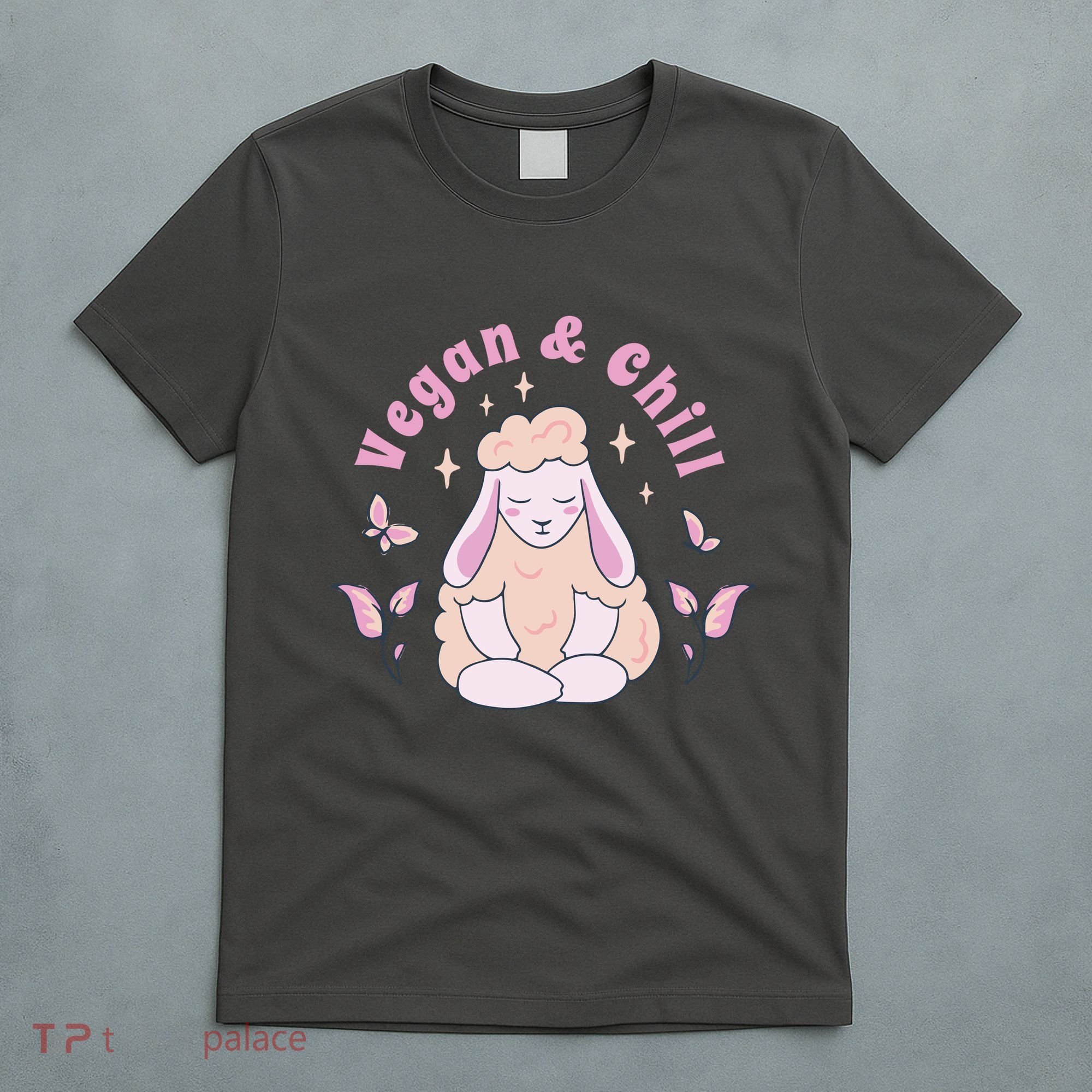 Vegan And Chill Sheep T-Shirt
